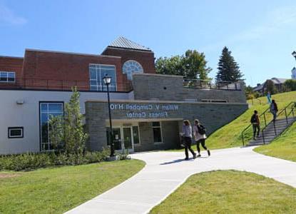 Campbell Fitness Center Entrance, Dewar Union, Hartwick College